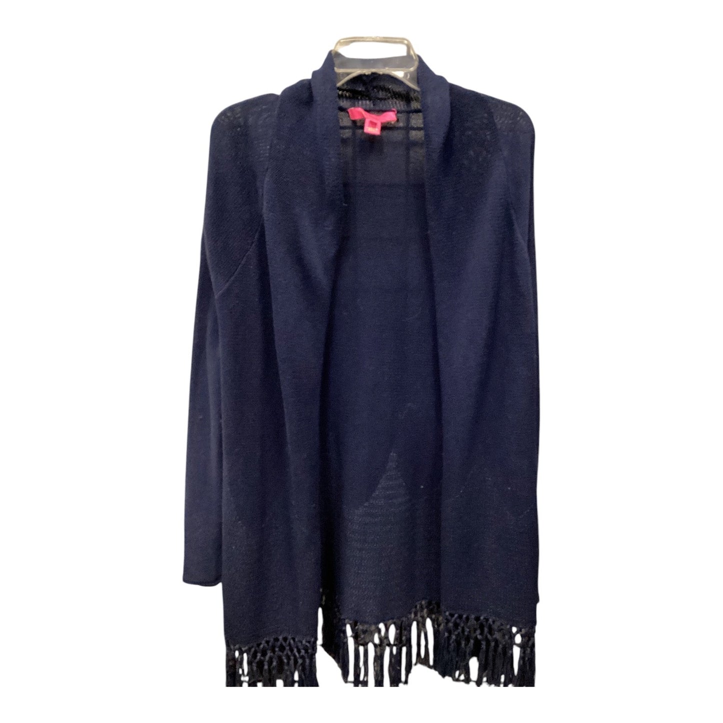 Sweater Cardigan By Lilly Pulitzer In Navy, Size: M