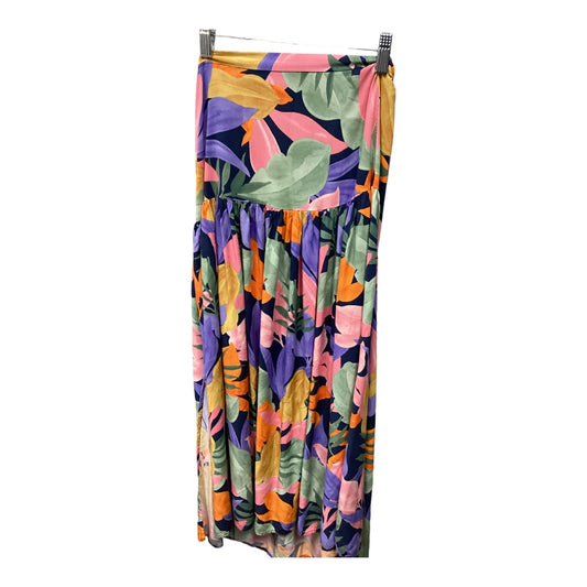 Skirt Midi By Cmc In Floral Print, Size: M