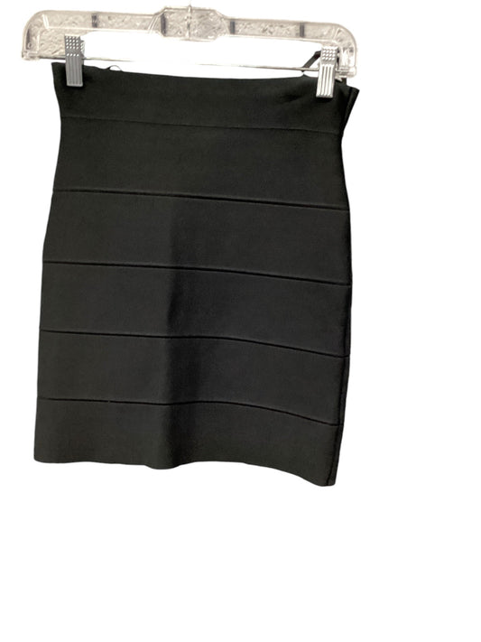 Skirt Mini & Short By Bcbgmaxazria In Black, Size: S