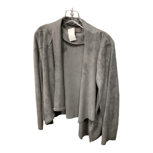 Jacket Moto By Blanknyc In Grey, Size: 3x