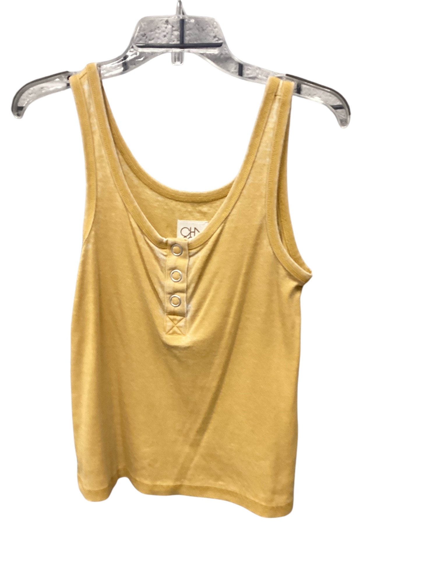 Tank Top By Chaser In Yellow, Size: S