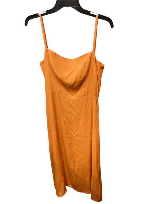 Dress Casual Midi By Reformation In Orange, Size: 6