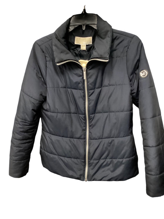 Jacket Puffer & Quilted By Michael By Michael Kors In Navy, Size: S