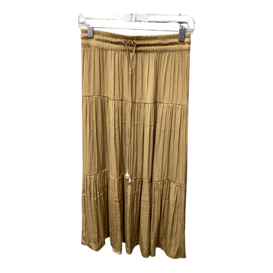 Skirt Maxi By Rachel Zoe In Gold, Size: Xs