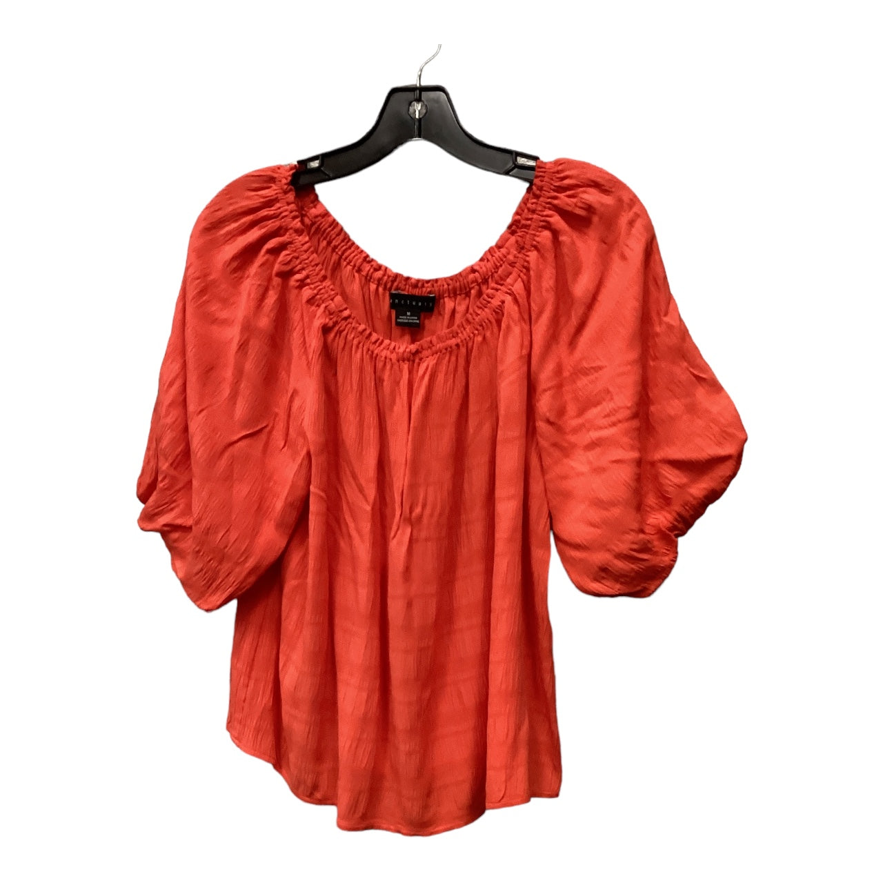 Top 3/4 Sleeve By Sanctuary In Orange, Size: M