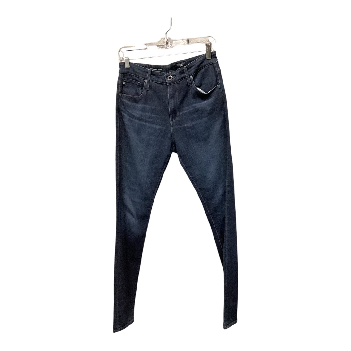 Jeans Skinny By Adriano Goldschmied In Blue Denim, Size: 8