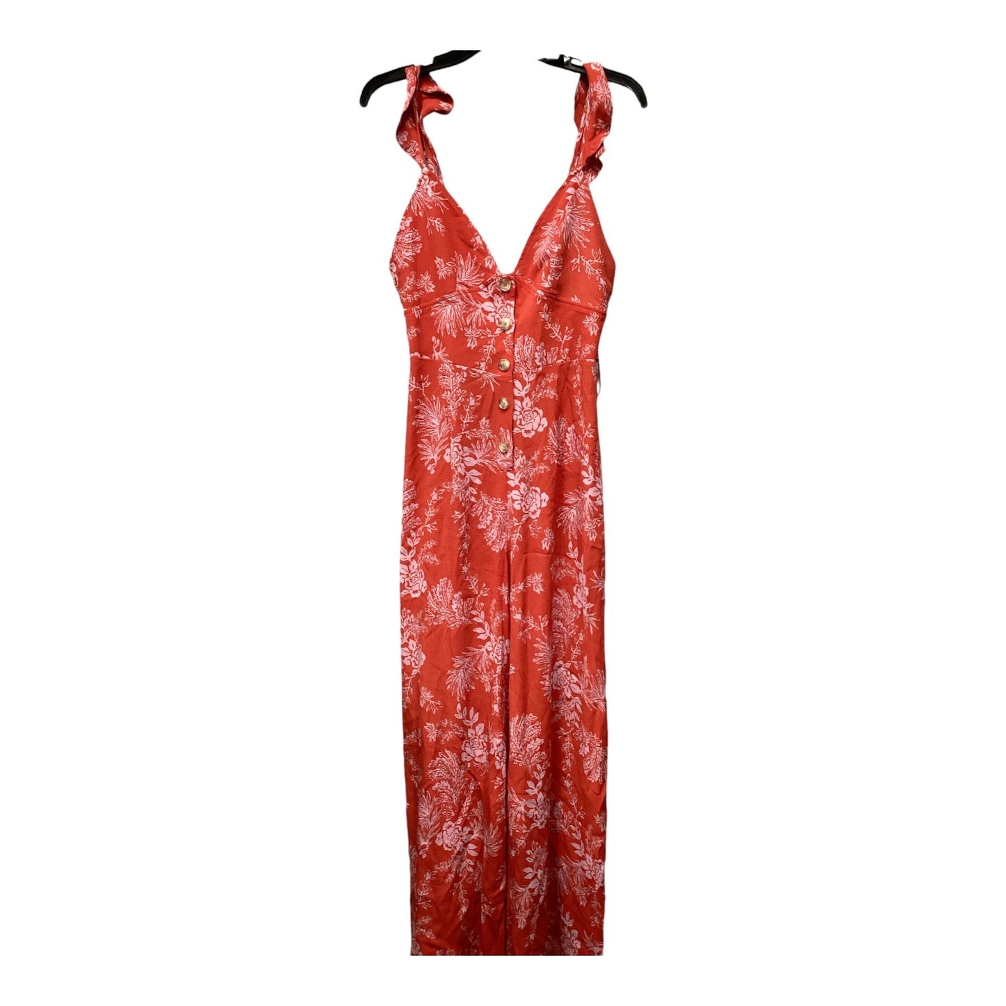 Jumpsuit By Free People In Red, Size: 4