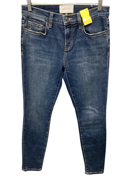 Jeans Skinny By Current Elliott In Blue Denim, Size: 2