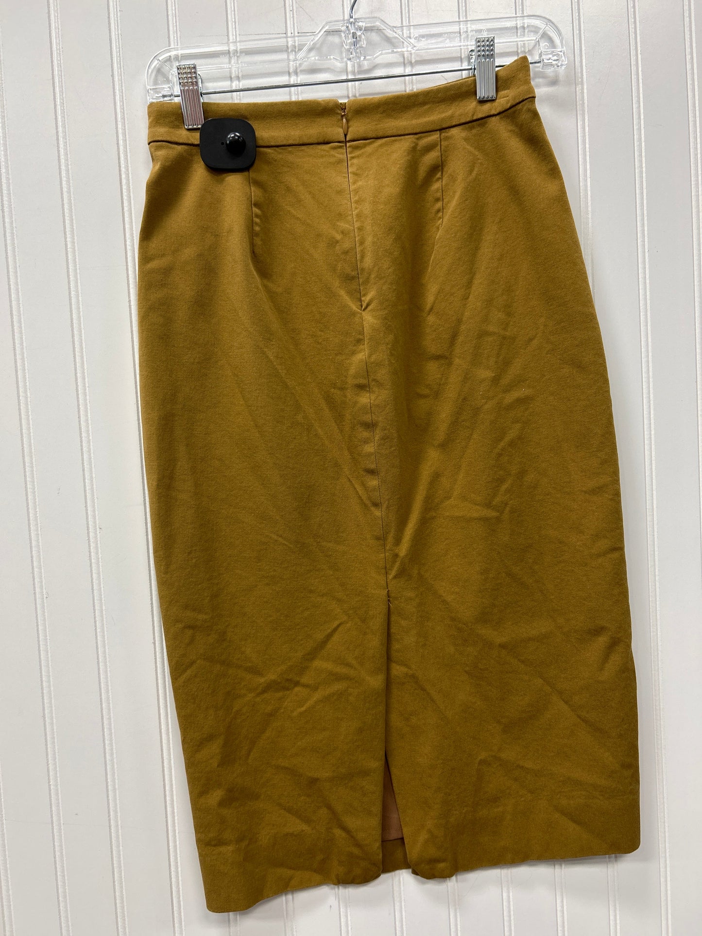 Skirt Midi By J. Crew In Tan, Size:0P