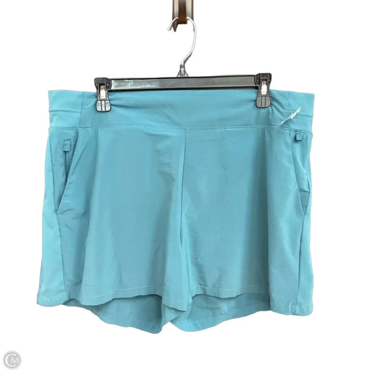 Athletic Shorts By Athleta In Blue, Size: Xl