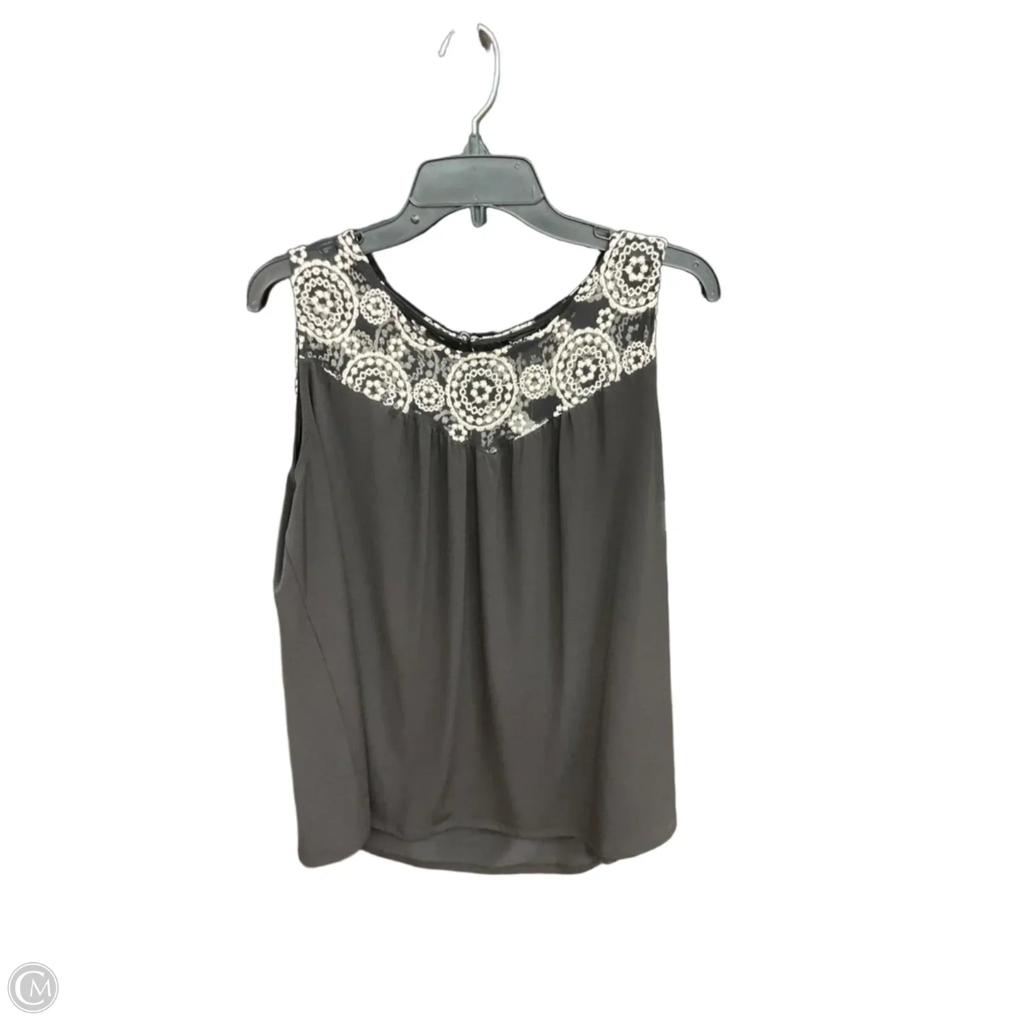 Top Sleeveless By Roz And Ali In Black, Size: 2x
