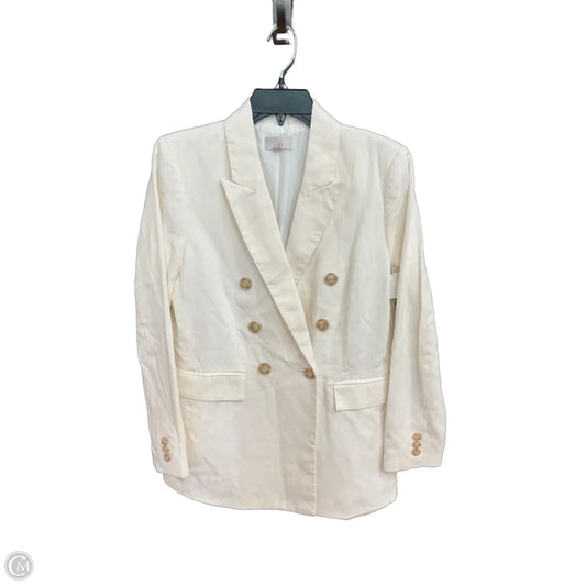 Blazer By Loft In Cream, Size: M