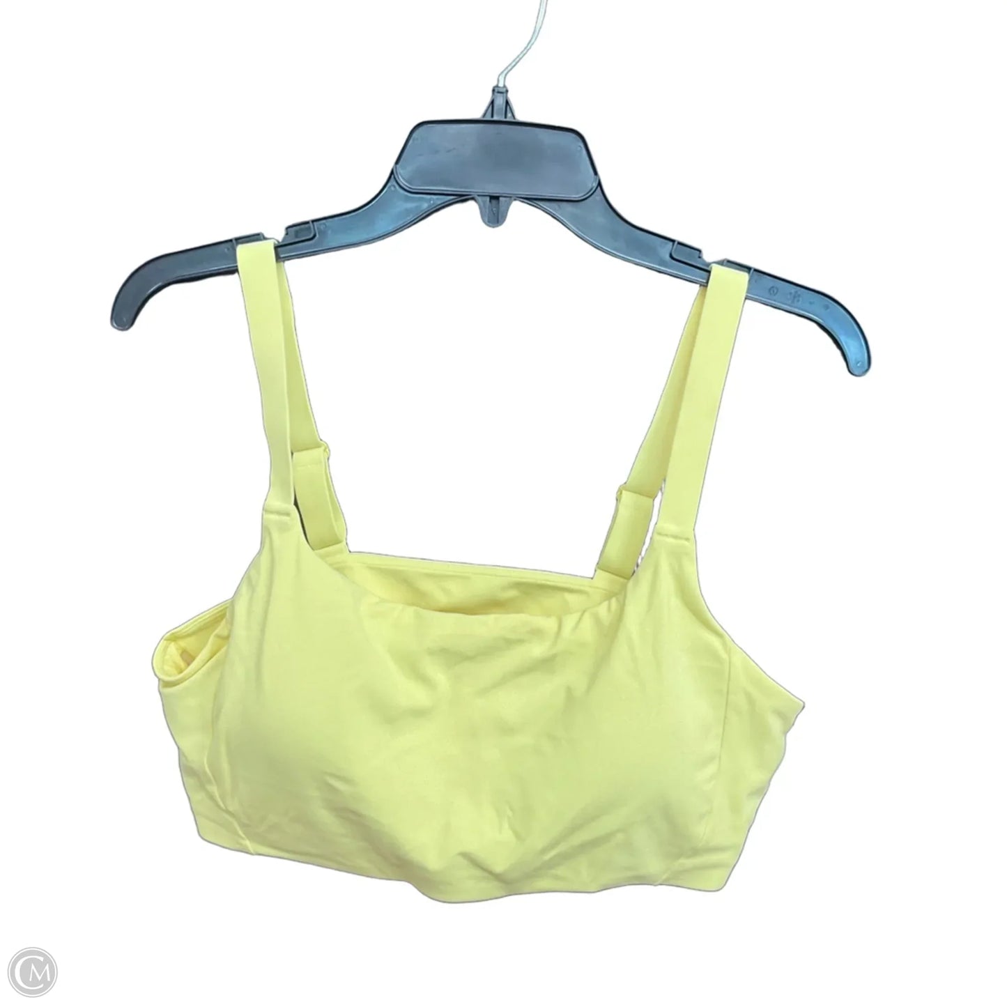 Athletic Bra By Athleta In Yellow, Size: Xl