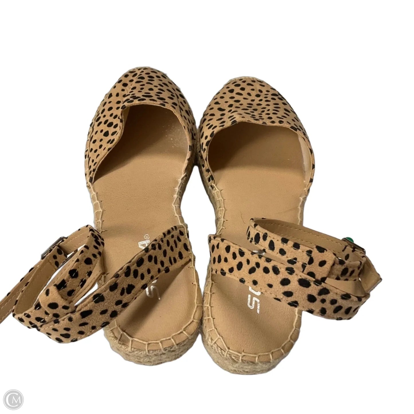 Shoes Flats By Soda In Animal Print, Size: 7