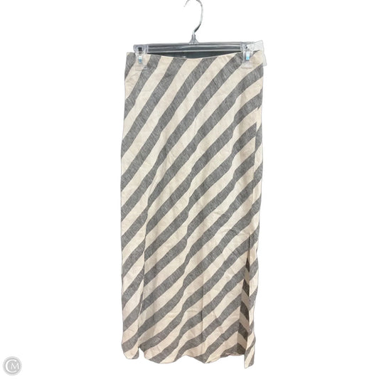 Skirt Midi By J. Crew In Striped Pattern, Size: 0