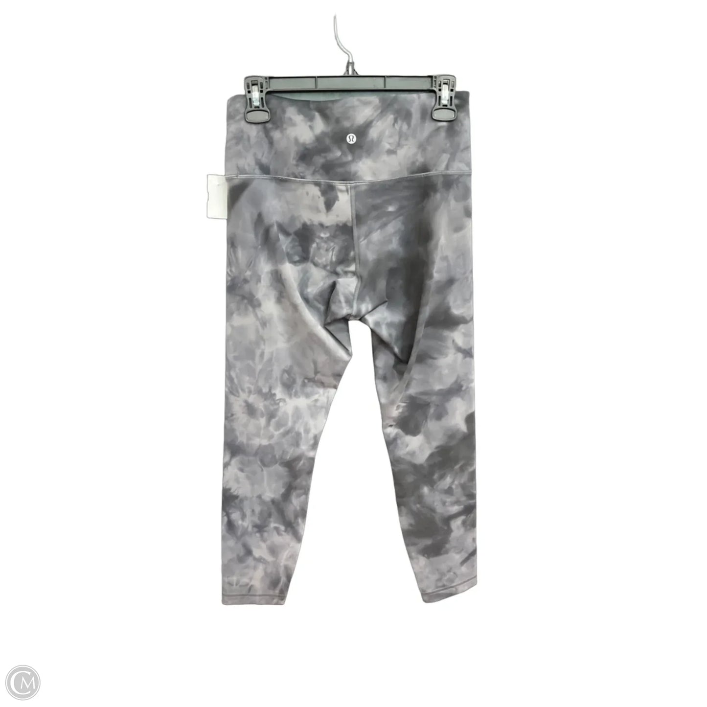 Athletic Leggings By Lululemon In Grey, Size: M