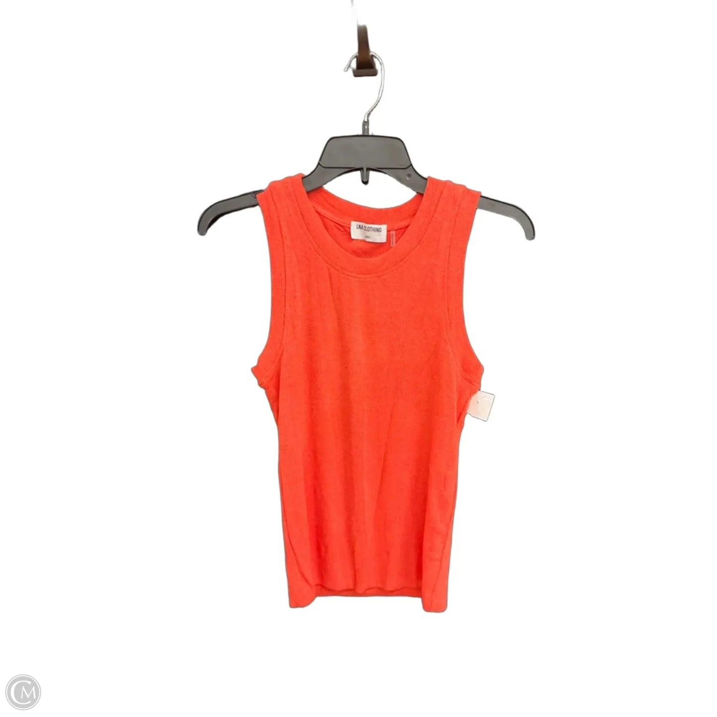 Top Sleeveless Basic By Lna In Coral, Size: S