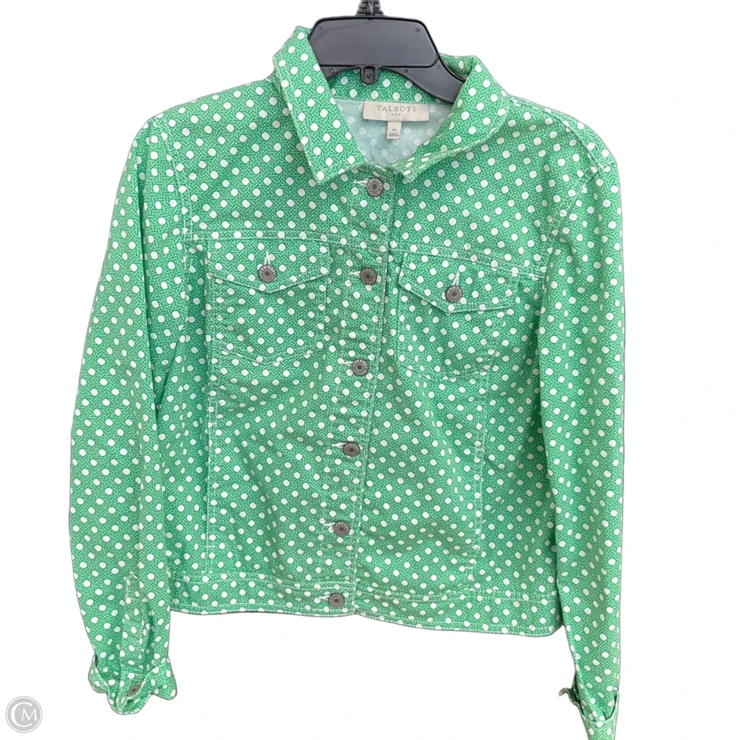 Jacket Other By Talbots In Green, Size: M