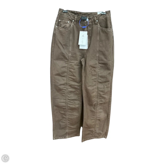 Jeans Luxury Designer By Jordan In Brown Denim, Size: 8