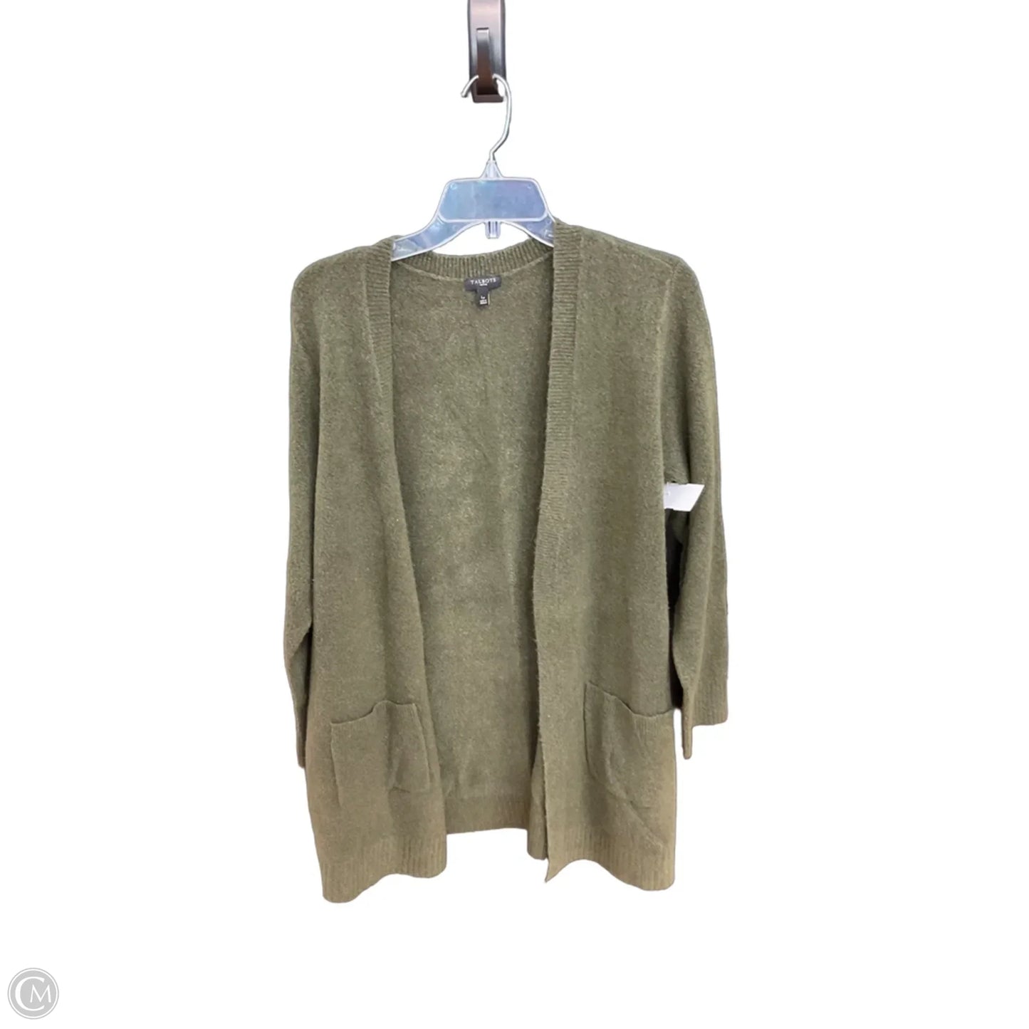 Cardigan By Talbots In Green, Size: Lp