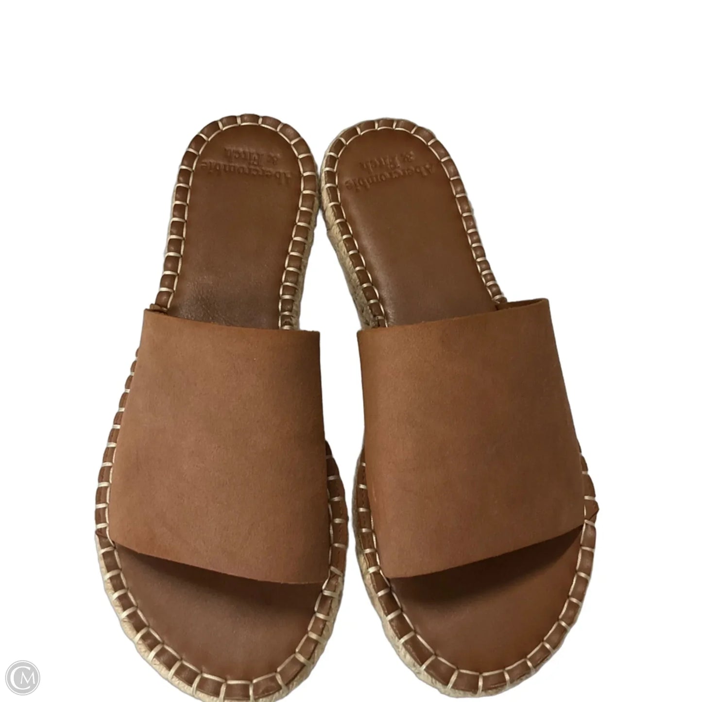 Sandals Flats By Abercrombie And Fitch In Brown, Size: 8