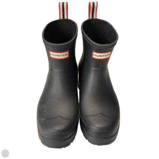 Boots Rain By Hunter In Black, Size: 8