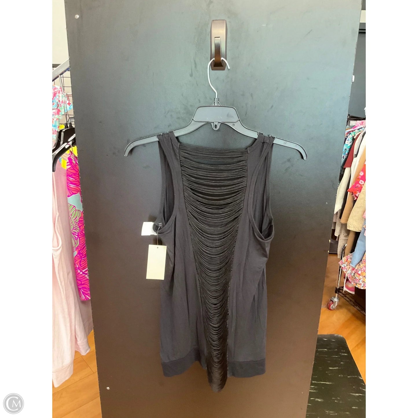 Top Sleeveless By Loveappella In Black, Size: Xs