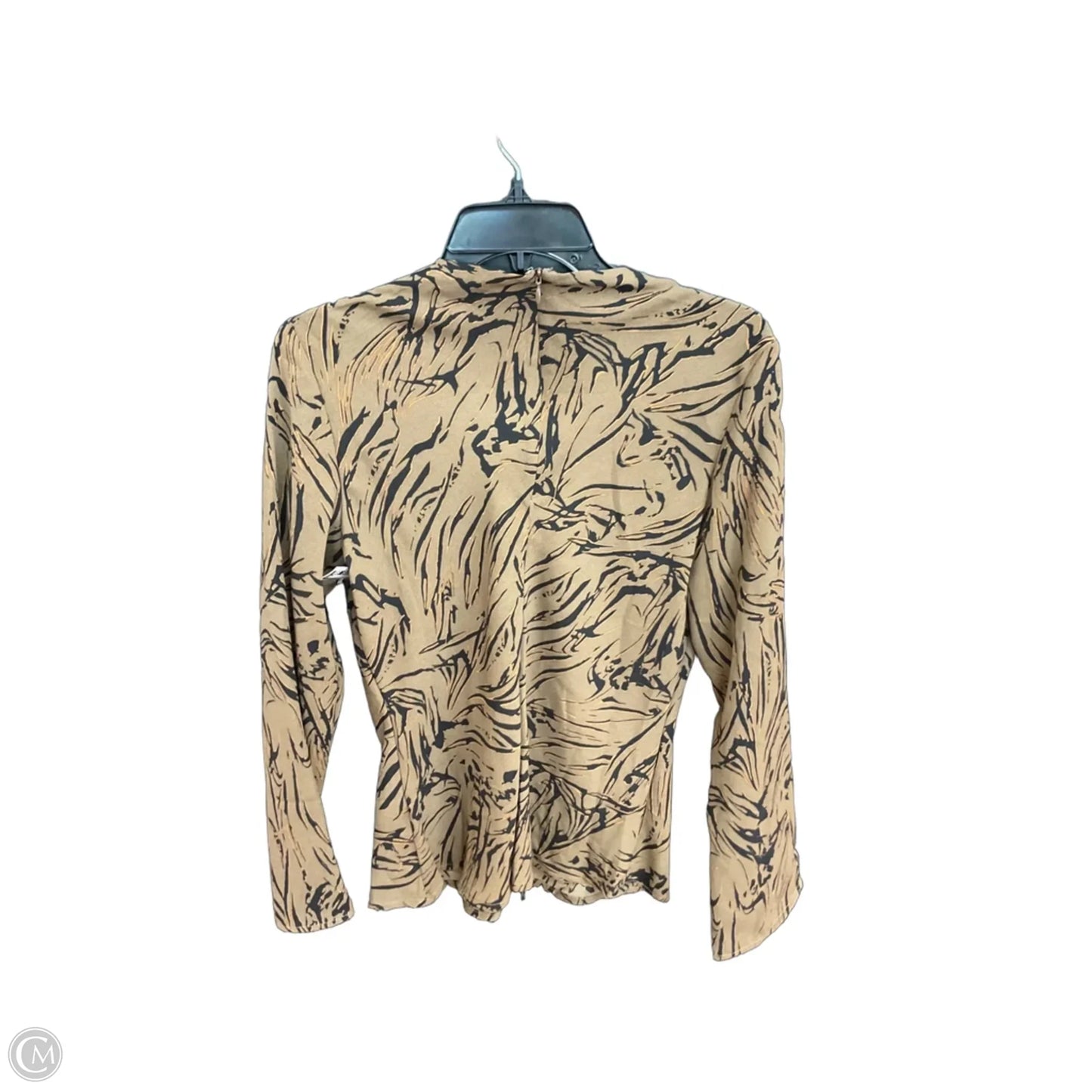 Top Long Sleeve By Nordstrom In Green, Size: M