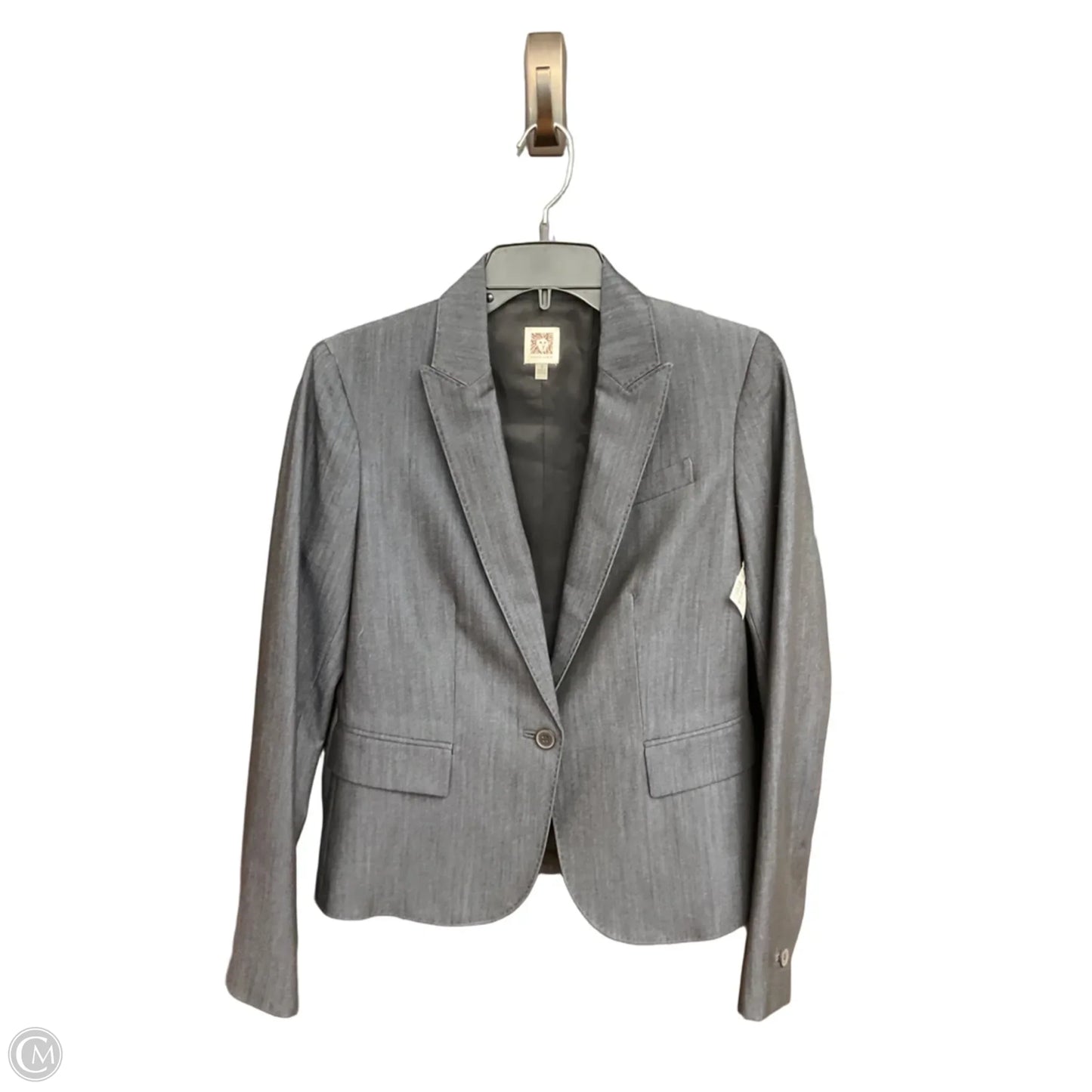 Blazer By Anne Klein In Blue, Size: S