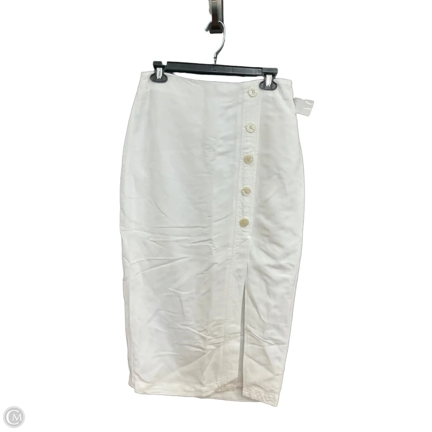 Skirt Maxi By Loft In White, Size: 4