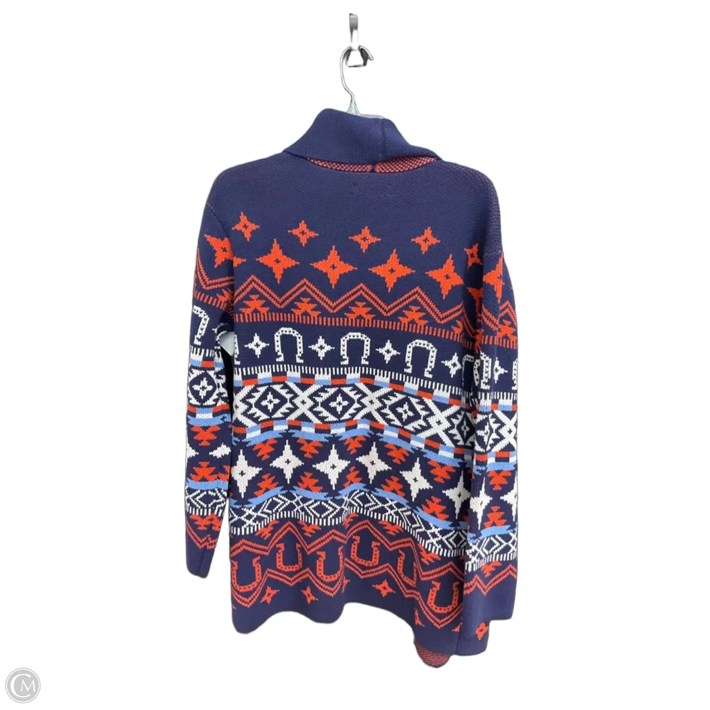 Cardigan By Lucky Brand In Blue, Size: M