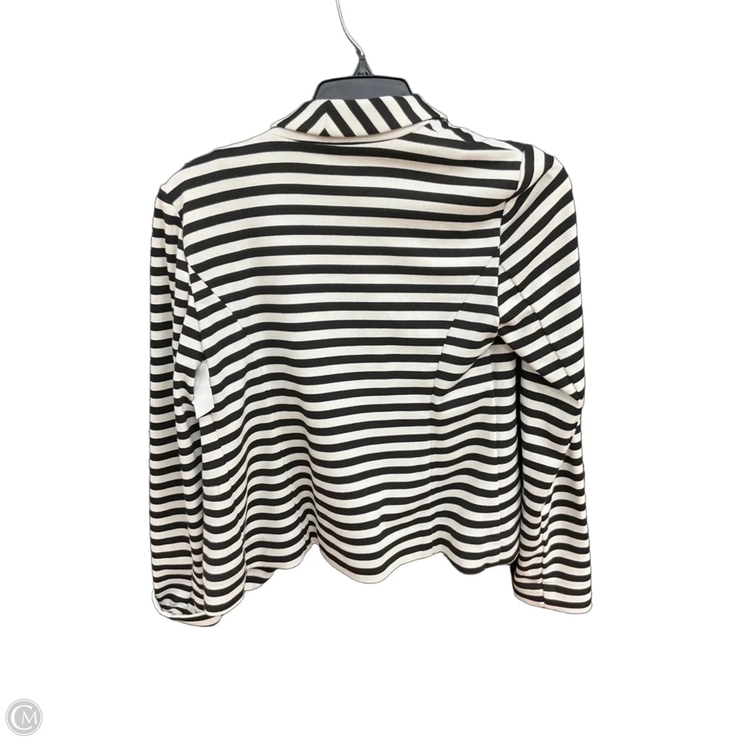 Blazer By Loft In Striped Pattern, Size: Xs