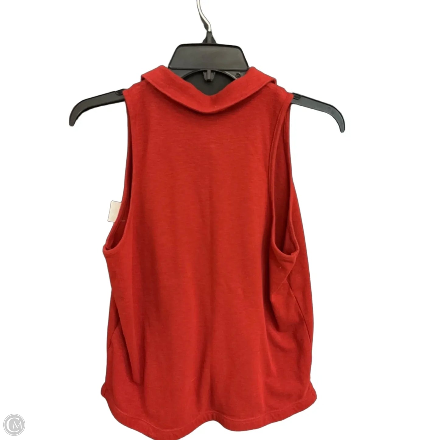 Top Sleeveless By Banana Republic In Red, Size: S