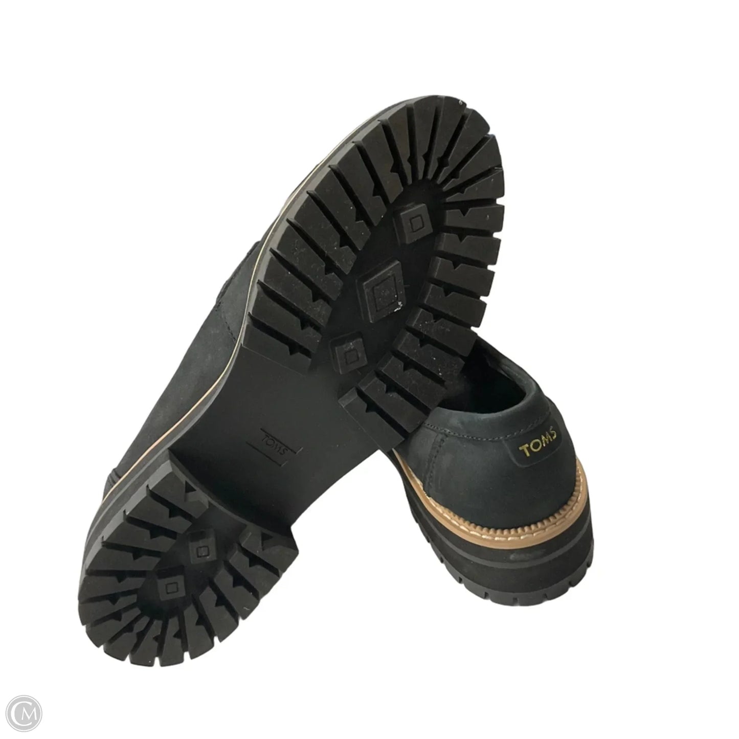 Shoes Flats By Toms In Black, Size: 9