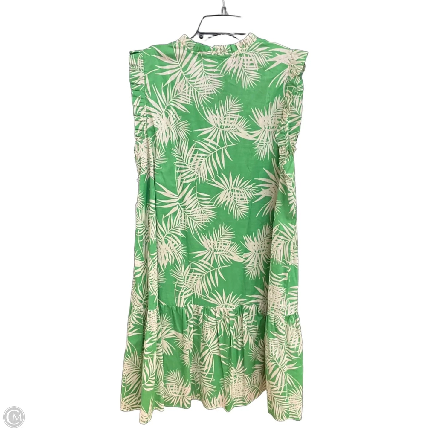 Dress Casual Midi By Clothes Mentor In Green, Size: 14