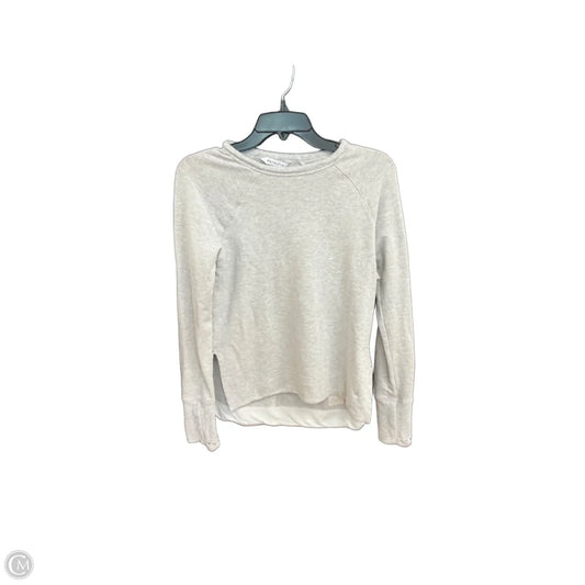 Athletic Sweatshirt Crewneck By Athleta In Grey, Size: Xxs