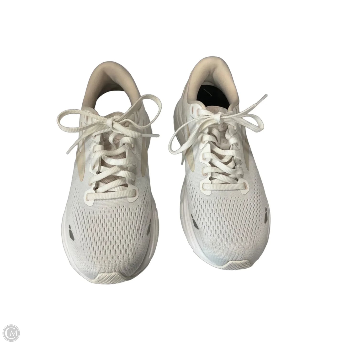 Shoes Athletic By Brooks In White, Size: 7.5