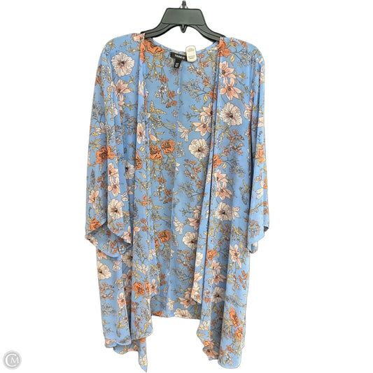 Swimwear Cover-up By Torrid In Blue, Size: Xl