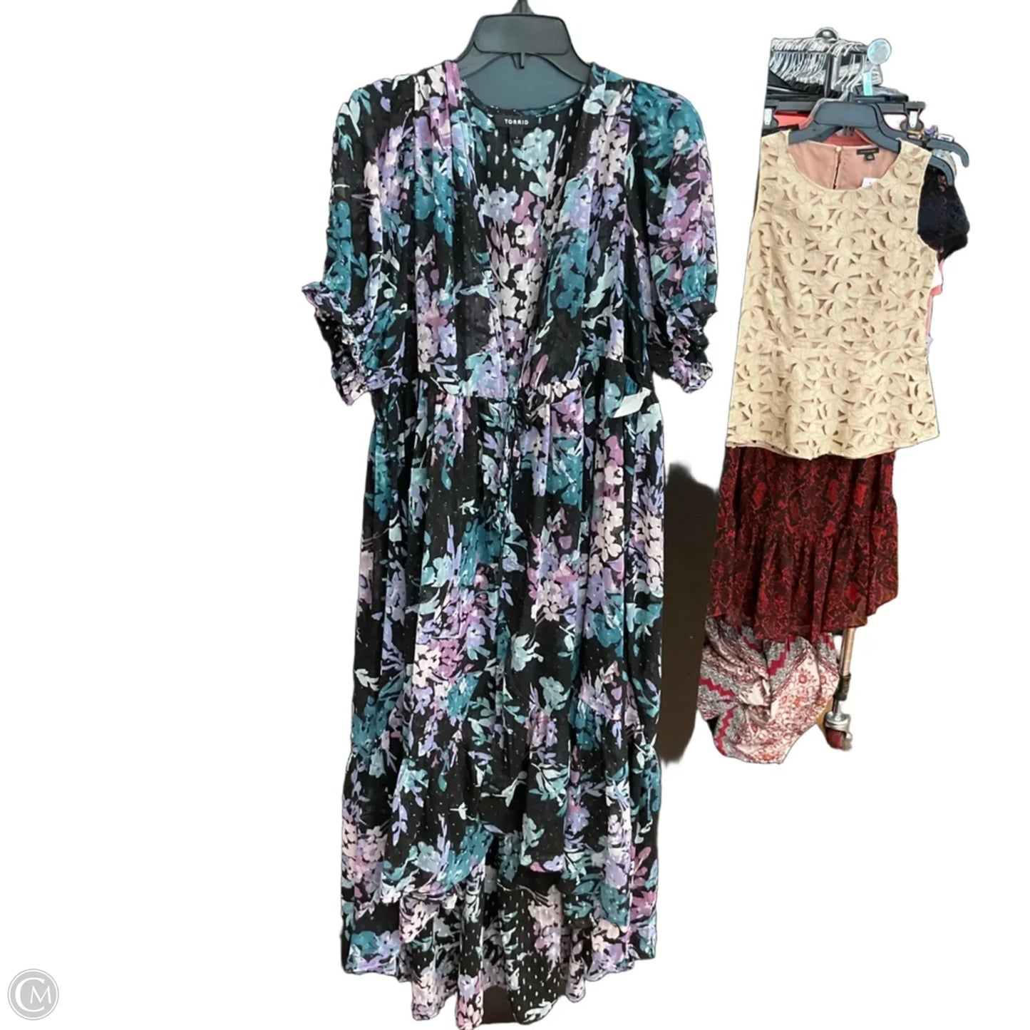 Kimono By Torrid In Purple, Size: Xl