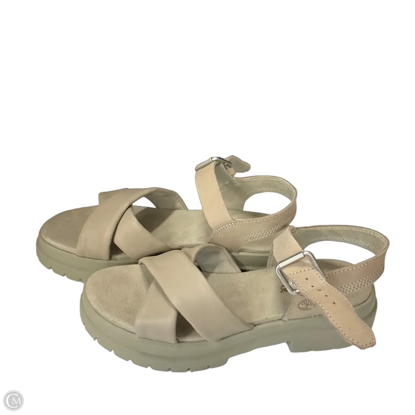 Sandals Flats By Timberland In Grey, Size: 8.5
