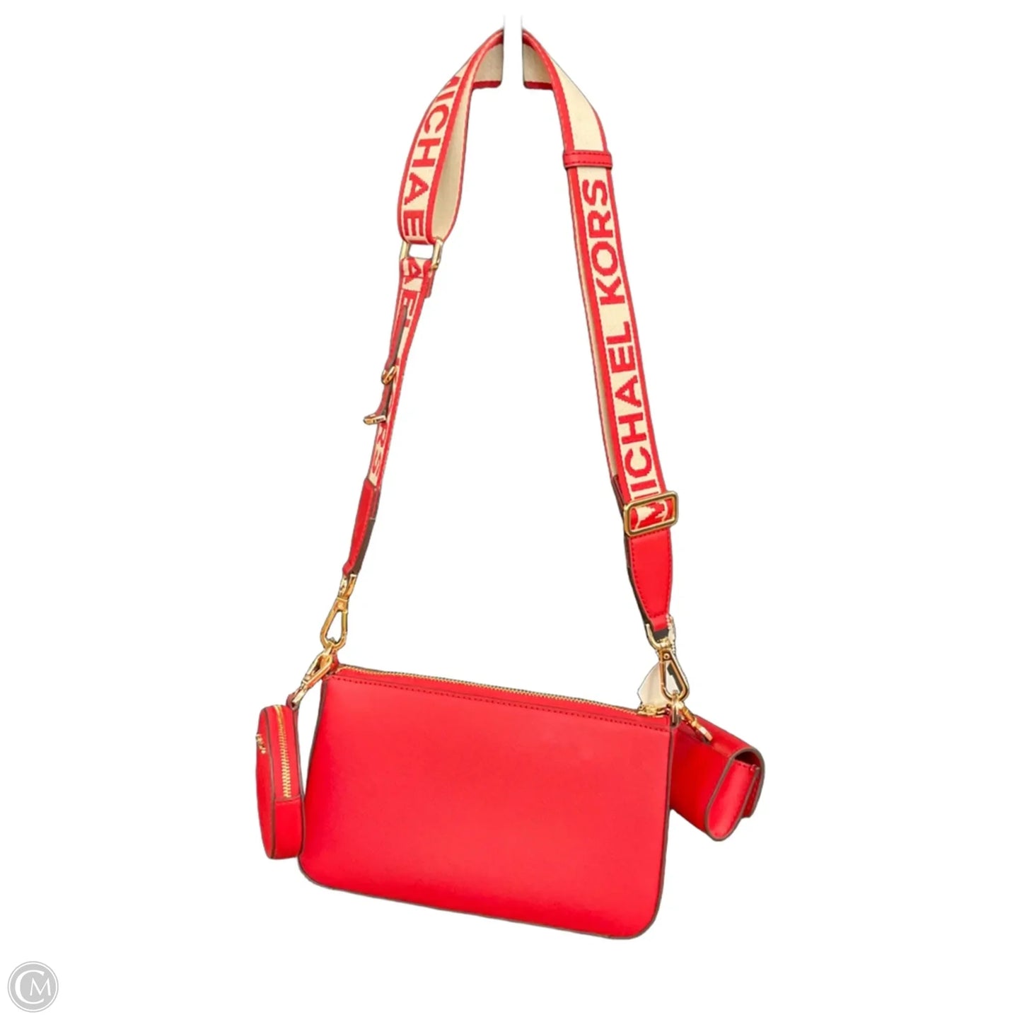Crossbody Designer By Michael Kors, Size: Medium