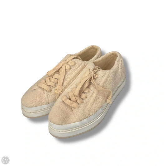 Shoes Sneakers By Zara Women In Cream, Size: 9