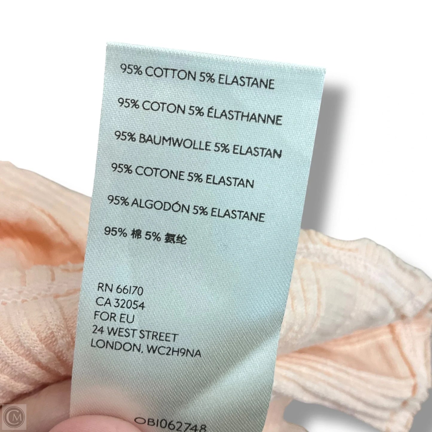 Top Long Sleeve By We The Free In Orange & Yellow, Size: L