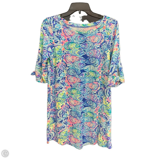 Dress Designer By Lilly Pulitzer In Geometric Pattern, Size: M