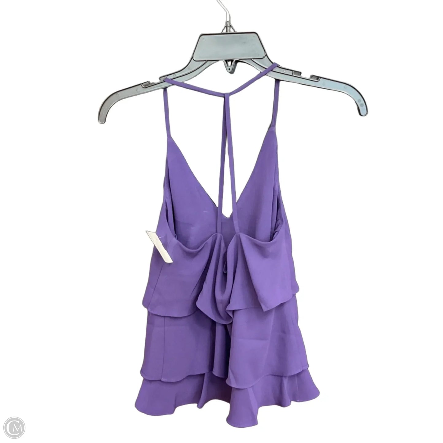Top Sleeveless By Express In Purple, Size: Xs