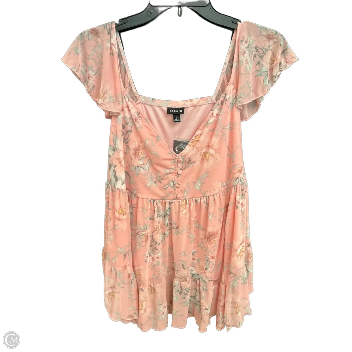 Top Sleeveless By Torrid In Pink, Size: L