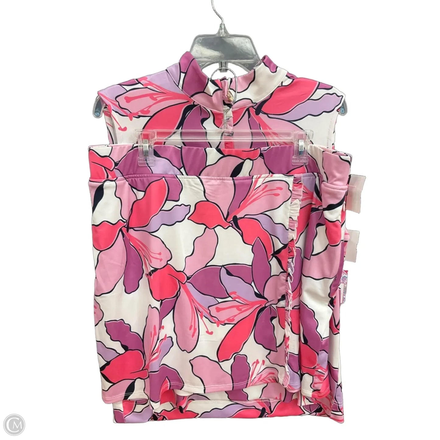 Shorts Set By Stella Parker In Floral Print, Size: Xl