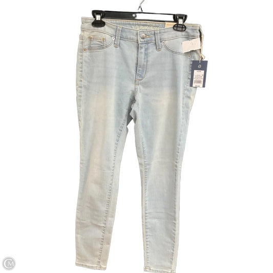 Jeans Skinny By Universal Thread In Blue Denim, Size: 4