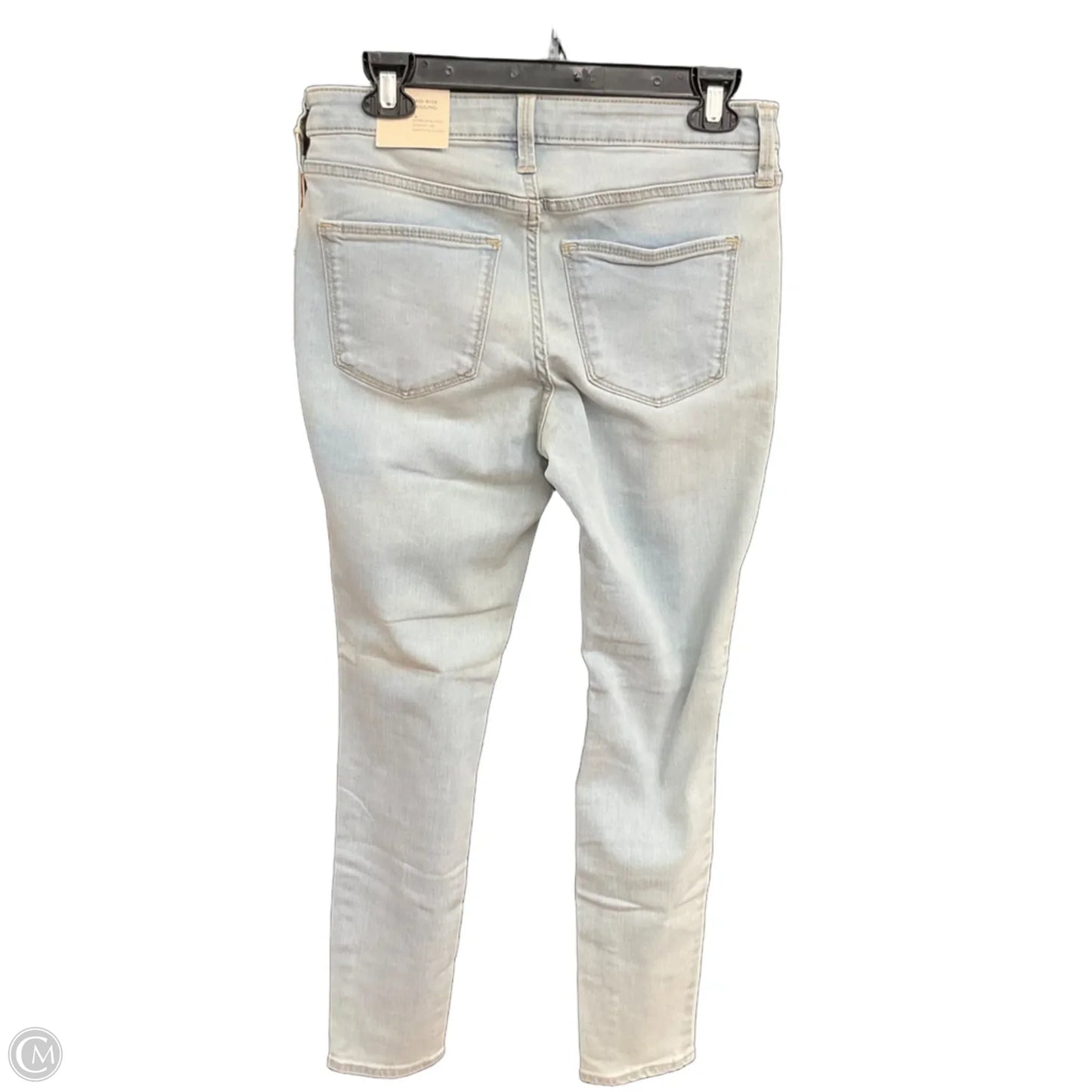 Jeans Skinny By Universal Thread In Blue Denim, Size: 4