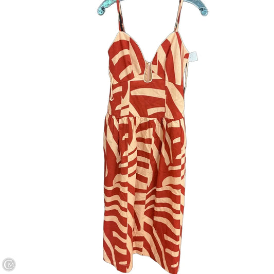Dress Casual Maxi By Cmb In Orange & Yellow, Size: Xs